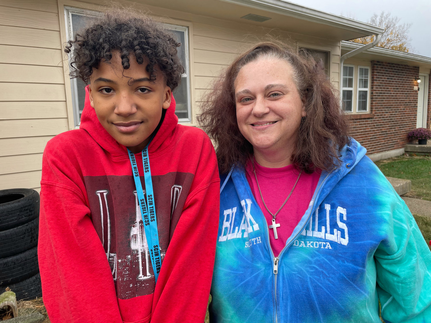 Davion Boggs heard an explosion Saturday morning and saw smoke pouring from his neighbor’s apartment. Patty Boggs, Davion’s grandmother, went and pulled suspected arsonist John Nevels to safety.